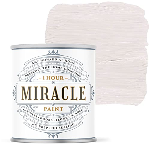 AMY HOWARD AT HOME - One Hour Miracle Paint - Water-Based Enamel - Scrubbable Eggshell Finish - All In One - No Stripping, Sanding, or Priming - 32 OZ - Bella's Blush