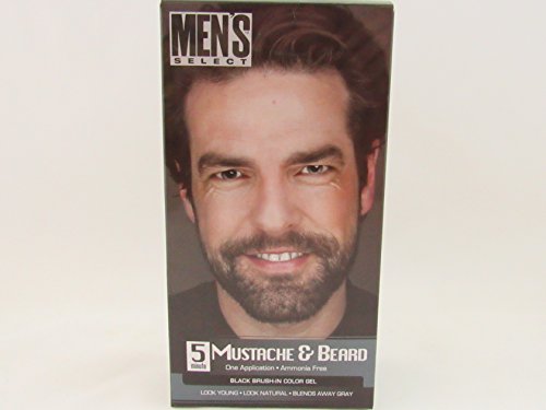 Wholesale MUSTACHE & BEARD COLOR-BLACK #MEN SELECT