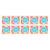 Sugarfina Champagne Bears Perfect 10 Party Pack, Gummy Bears, Small Candy Cubes, 3.3 oz, 10 Count