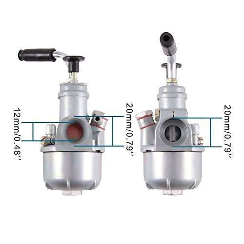 GOOFIT Carburatore 12 Minimoto sostituzione per 2
