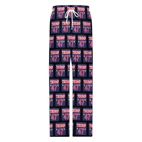 Mens Trump Pajama Pants Simple Sleep Bottoms Soft Pj Pants4