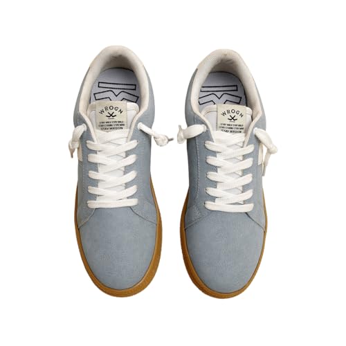 Image of WROGN Men's Sky Blue Casual Sneakers