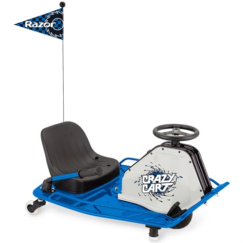 Razor Crazy Cart Electric Ride-On for Kids Ages 9+, 140