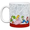 Super Mario Coffee Mug - Officially Licensed Nintendo Ceramic Tea Cup for Fans, Gift for Gamersand Retro Game Enthusiasts, 300ml (10 fl oz) | Paladone