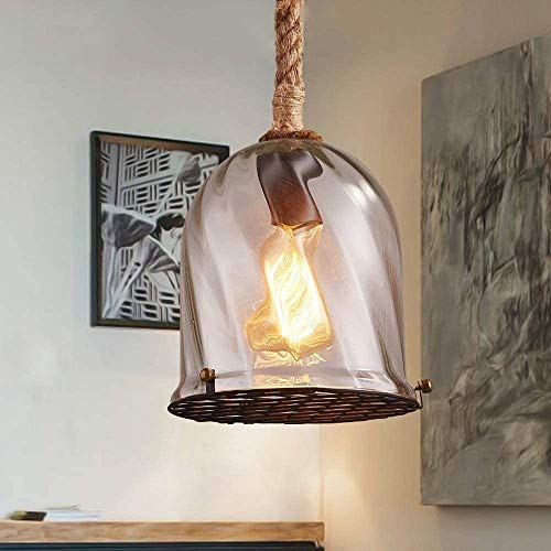 Plafond lampe suspendue pays américain en verre de haute qualité HLTYGWX