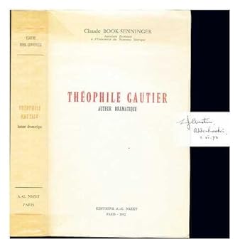Paperback Théophile Gautier : auteur dramatique Book
