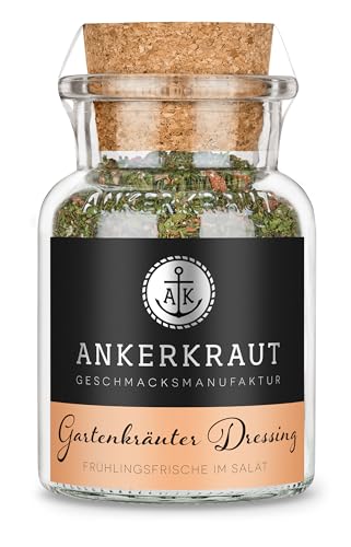 Ankerkraut Gartenkräuter Dressing, für Salat wie aus dem Restaurant, vegan, 75 g im Korkenglas