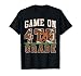 First Day of 4th Grade Boys Football Game On Fourth Grade T-Shirt