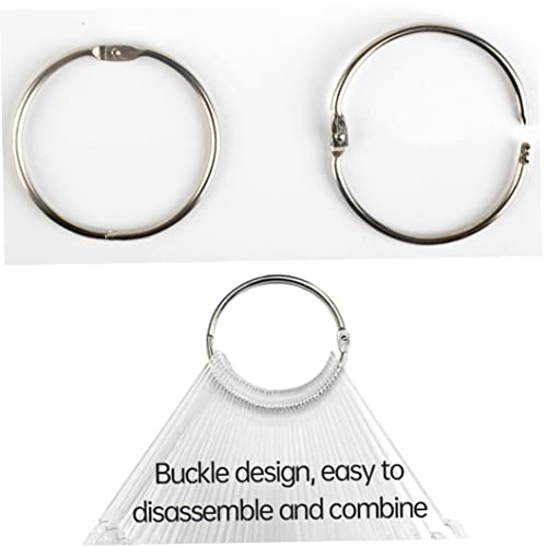 Bastões de amostra de unhas, palitos de amostras de unhas, palitos de esmalte para exibição de esmal