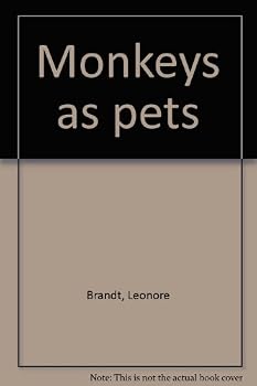 Hardcover Monkeys as pets Book