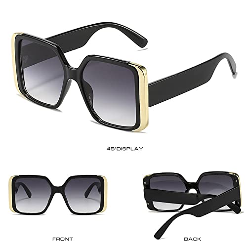 Summer Sunglasses Large Metal Sunglasses Women3
