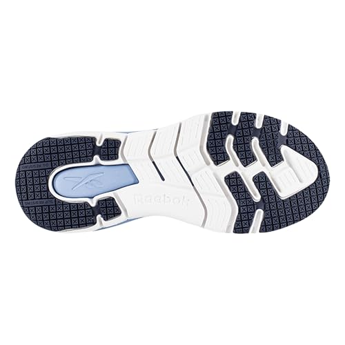 Reebok Reebok Work Women's Flex Trainer Work with Elevated Ease On/Off Navy and Sky Blue Composite Toe Shoe