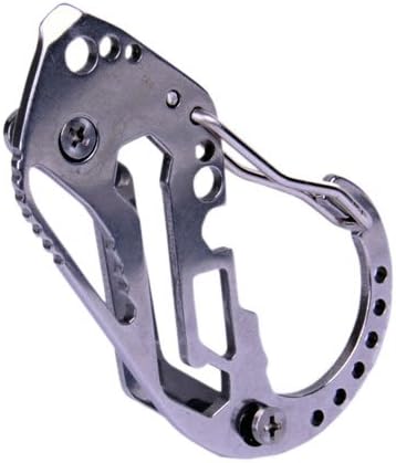 マルチツール カラビナ 驚きの価格が実現 キーホルダー 鍵収納 多機能