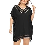 👙Funktion: Strandkleid, Badeanzug, Sommerkleid, Sonnenkleid, Bikini-Cover-up-Kleid, Strandcape, eleganter Schal, lässiges T-Shirt, lockeres T-Shirt, dass vertuschen perfekt für Strand, Meer, Urlaub, Kreuzfahrt, Pool und so weiter.