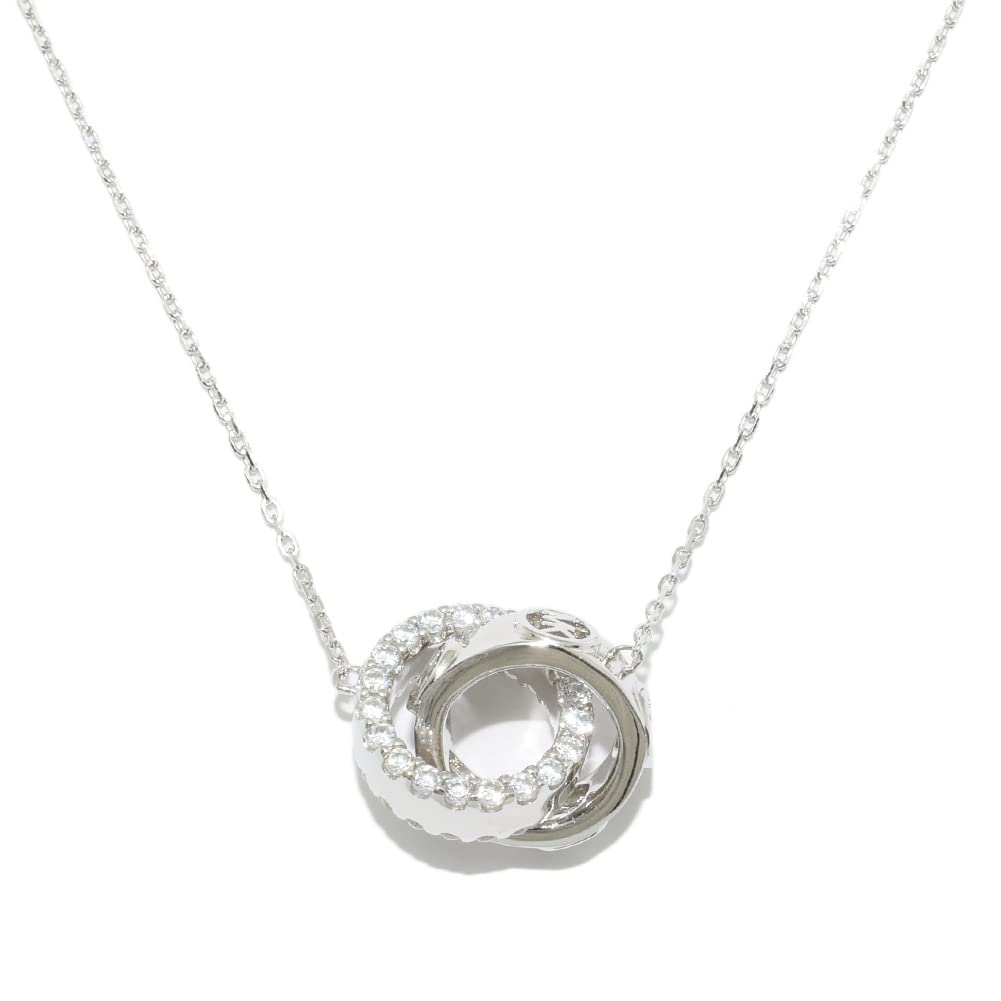 MICHAEL KORS ネックレス MKC1554AN710 FULTON INTERLOCKING Michael Kors Necklace 18 ct. Goldplated Silver MKC1554AN710