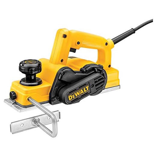 DEWALT Hand Planer Kit, 5.5-Amp, 3-1/4-Inch (D26677K)