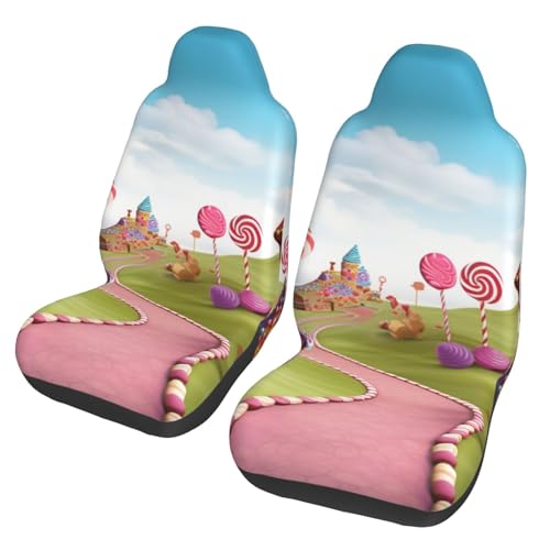 Housse de siège de voiture imperméable lot de 2 pour protection universelle auto et SUV