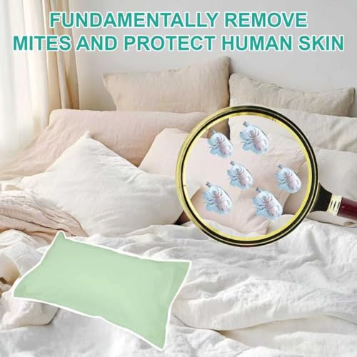 Image of Disposable Pillow Case Covers(Pack of 100),Bulk Pillow Cases for Medical Hospital Travel,Paper Pillow Cases Disposable 21 inch Width x 30 inchLength (Green)