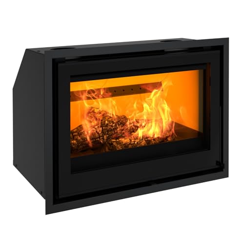 Dovre 01.93506.021 Vista 701I Kamineinsatz mit Gusseisenlamellen im Brennraum/A