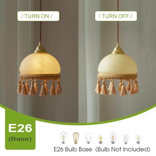 Lustre moderne à pampilles pour illuminer un îlot de cuisine et chambre
