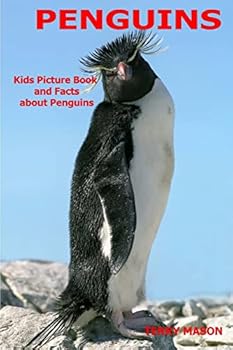 Paperback Penguins: Kids Picture Book and Facts about Penguins Book