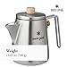 Snow Peak Field Barista Kettle - Stainless Steel Kettle for Camping, Backpacking & At-Home Use - Lightweight Kitchen Camping Essentials - Durable Kettle for Tea & Coffee