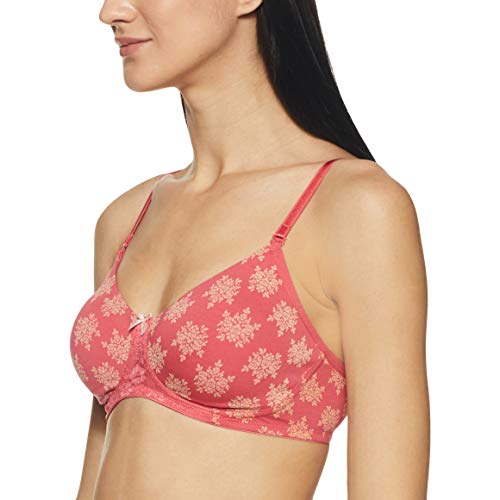 Image of Van Heusen Women's Everyday Cotton Bra|Medium Coverage|Non Padded|Non Wired|Seamless Moulded Cups|Anti Bacterial Tech| Keeps you Fresh|Sweat Absorbent|No Slip Soft Straps|Detachable Straps|Style 11001
