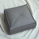 puff pera leroy merlin ● [Material de alta calidad]: los pufs están hechos de cuero artificial, textura de piel de litchi, tacto suave en las manos, cómodo asiento, inodoro, grueso, resistente al desgaste, impermeable y fácil de limpiar; exquisita tecnología de costura, cableado apretado, buena apariencia y calidad La búsqueda. La cremallera está diseñada para que sea fácil de abrir y cerrar.