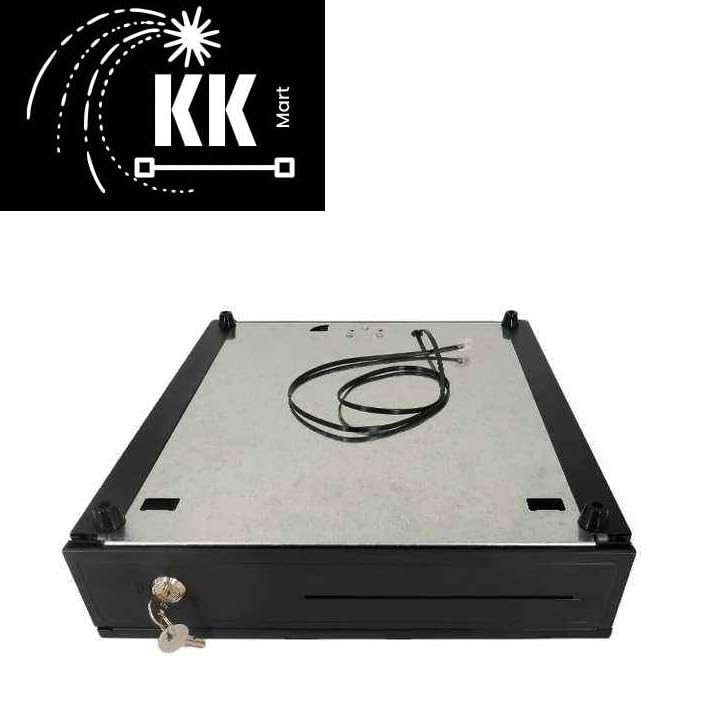 Image of 7 Slots Cash Drawer /Cash Box- 4 Notes & 2 Coins Slots, Automatically Works with Billing Machines /Thermal Printers- Used in Supermarket, Grocery Stores !! 1 Year Offsite Warranty !!