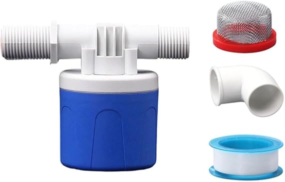Float Valve with Self-Regulating Water Inlet Shut Off for Tanks Barrels and Cisterns Compatible with Standard 3/4 Fittings (3/4 inch internal)