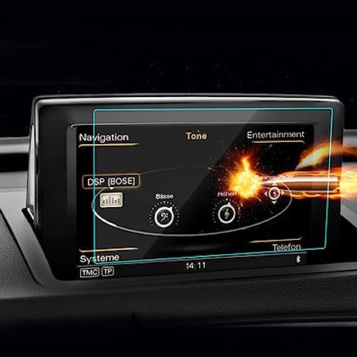 Verre trempé Audi A1 2012-2018 protection écran de navigation haut de gamme Novski