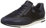 Weicher Gehcomfort Gabor Shoes Damen Casual Derbys, Blau (Ocean/Darkbl./Pazi), 38 EU