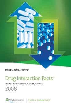 Paperback Drug Interaction Facts 2008 Book