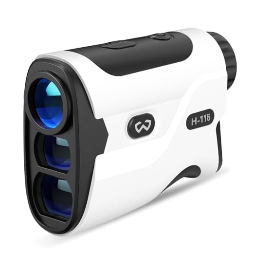 WOGREE Golf Rangefinder with Slope - 800 Yards Laser Range Finder Golf Magnetic Strap, Flag Pole Locking Vibration, 6X Magnification (800 Yards)