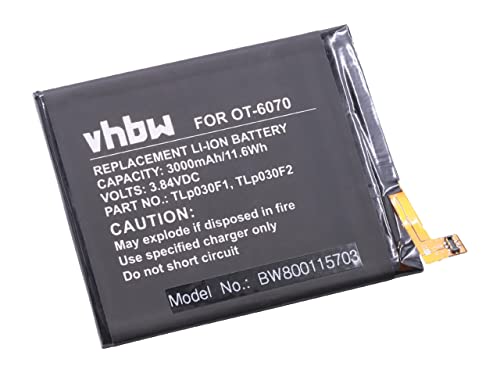 Vhbw litio-polimeri batteria 3000mAh (3.84V)