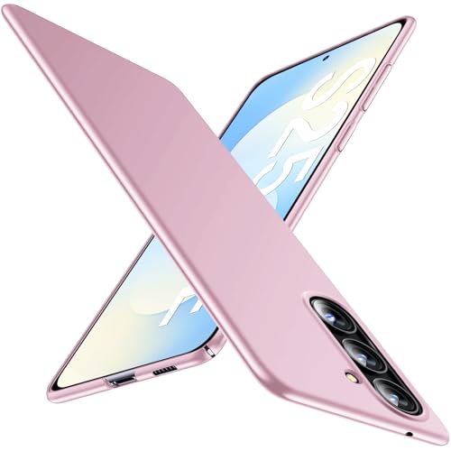 Coque Samsung S25 Fe militaire rose gold rigide et mince