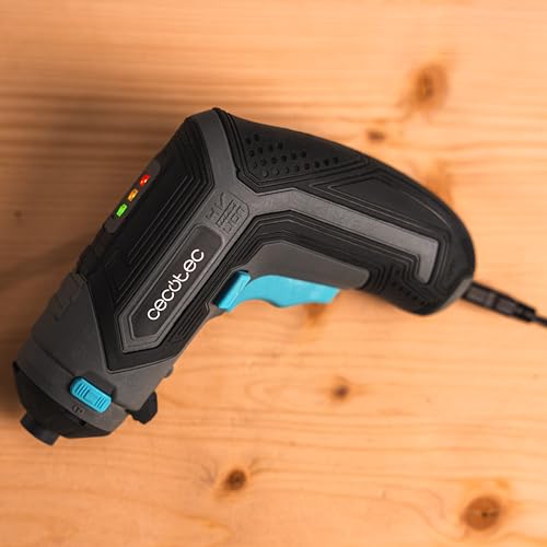 Miniatura 6 de Cecotec Atornillador Eléctrico A Batería Con Accesorio Ángulo 90 Powergyro 3500 Angle Set. Batería De 4 V Y 1.500 Mah, Portabrocas Para Puntas Hexagonales De 6,35mm, Incluye Maletín Y Accesorios