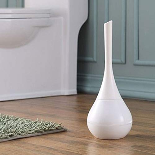 Brosse de toilette base céramique pour éviter les chutes du support