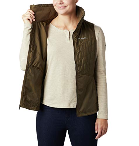 Columbia Women's Mix It Around Ii Vest, Olive Green, Small #TOP4