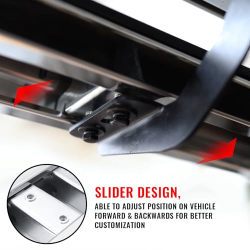 Estribos de Acero Inoxidable COMNOVA para Dodge Ram 1500 2009-2018 miniatura 5