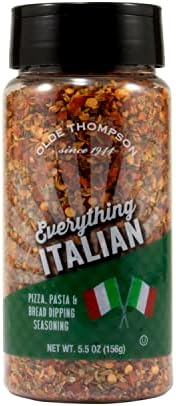 Olde Thompson Everything Italian Seasoning, Basil, Oregano, Garlic, Red Pepper Spice and Seasoning, 5.5 oz