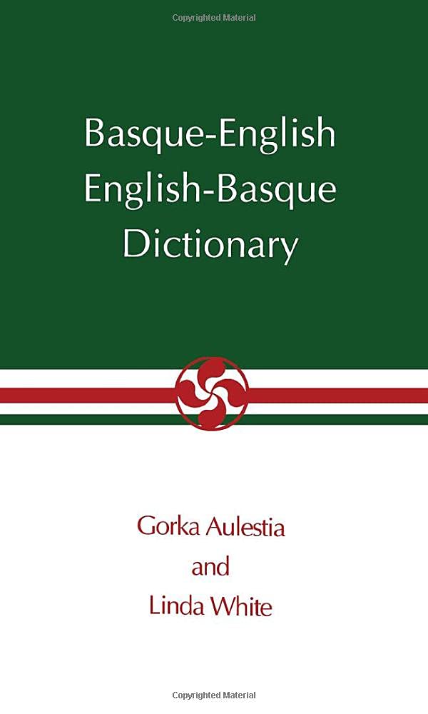 BasqueEnglish, EnglishBasque Dictionary (The Basque Series) Aulestia