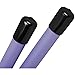 Cajon Drum Brush Retractable Wire Cajon Brush, Telescopic Steel Wire Fan Structure Purple Grip Single Piece, Percussion Rhythm Control Tool for Cajon Acoustic Performance Practice Use