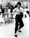 Bruce Lee On Set Of Enter The Dragon Black And White Photo Print (16 x 20) - Item # MVM55986