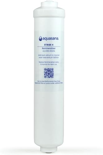 Miniatura 1 de Aquasana SmartFlow Reemplazo del filtro de agua de ósmosis inversa Remineralizador dura 6 meses, no compatible con OptimH2O - Solo reemplazo