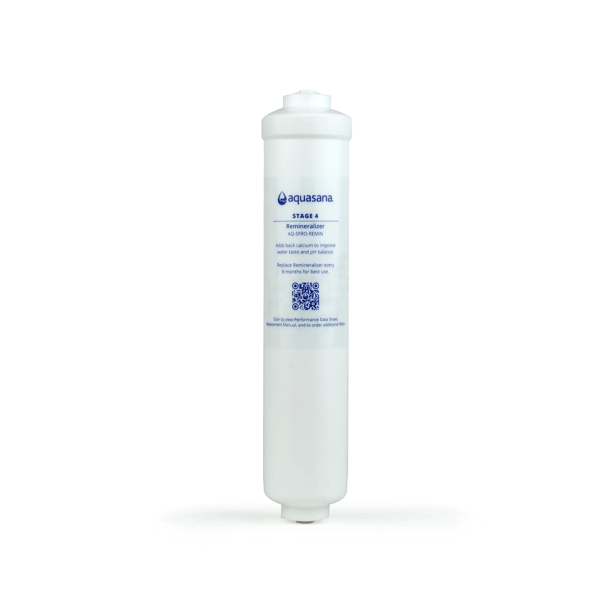 Aquasana SmartFlow™ Reverse Osmosis Water Filter Remineralizer Replacement Lasts 6 Months - Not Compatible with OptimH2O - Replacement only