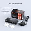 Tenda 8 Port Gigabit Switch, Unmanaged Network Switch, Ethernet Switch, Office Ethernet Splitter, Internet Switch, Home Network Hub, Plug-and-Play, Silent Operation, Desktop or Wall Mount (TEG1008M)