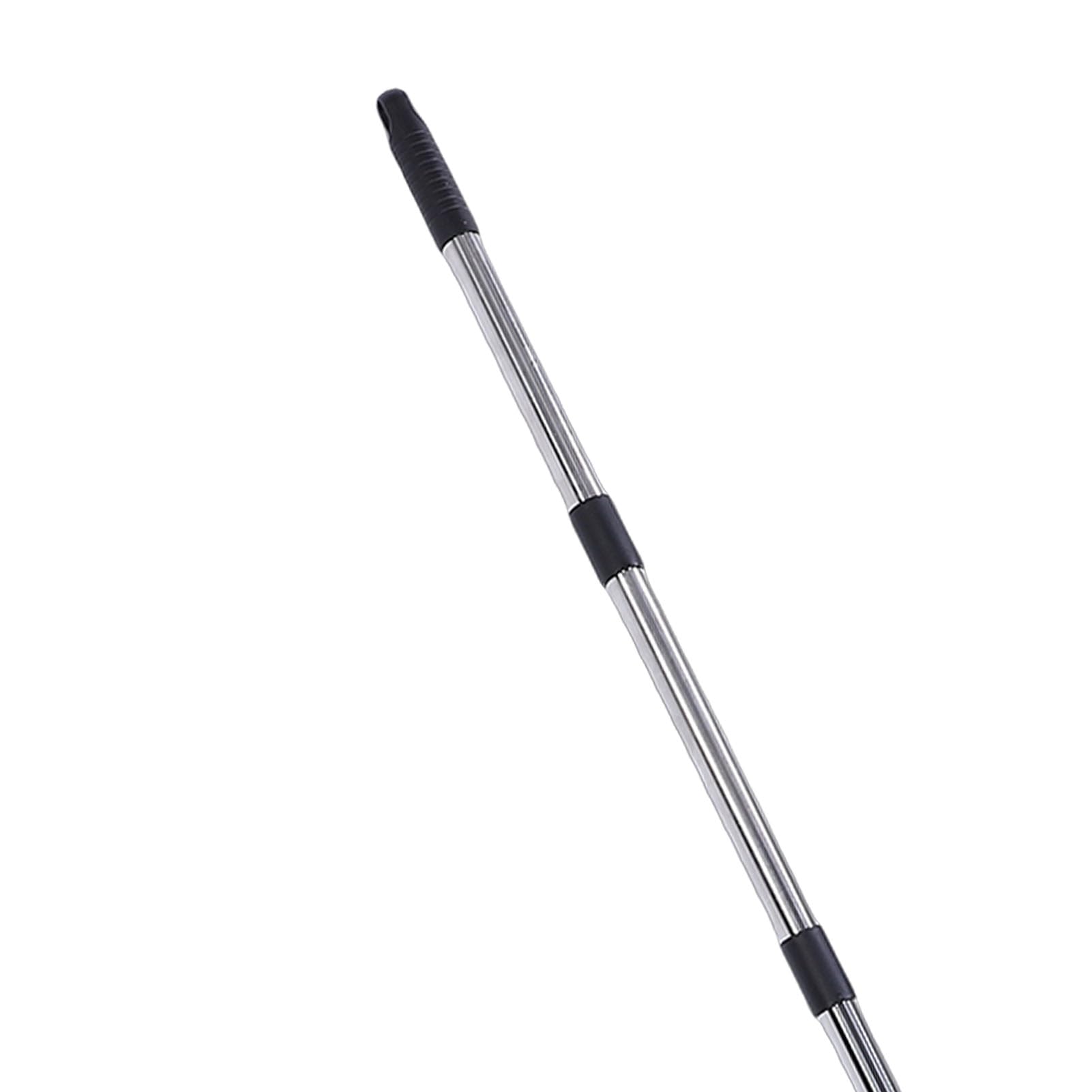 Herramienta de jardín con azada, azada con Estribo de Mango Largo Ajustable, Herramienta de jardinería Resistente para macizos de Flores y Patios (Orange)