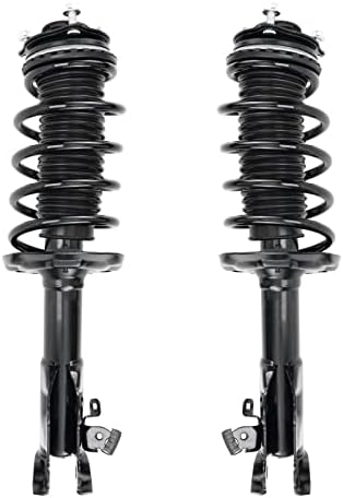Front Complete Struts Assembly For 2013-2020 Ford Fusion 1.5L | Shocks + Coil Spring | 2-Piece Set | Easy Install