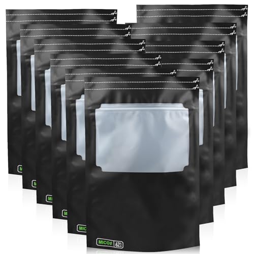 10 stuks herbruikbare Terploc Grove Bags, vochtgecontroleerde Dry Ferm Bags voor kruiden, thee en snacks, antistatisch en UV-afstotend, voor opslag en droogferm (20 x 30 x 5 cm, 100 g)